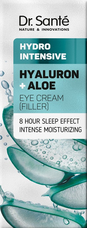 DR.SANTE Hydro Intensive Intensively Moisturizing Eye Cream Hyaluron+Aloe 15 ml | Vaistine1.lt | WestPharmacy.eu