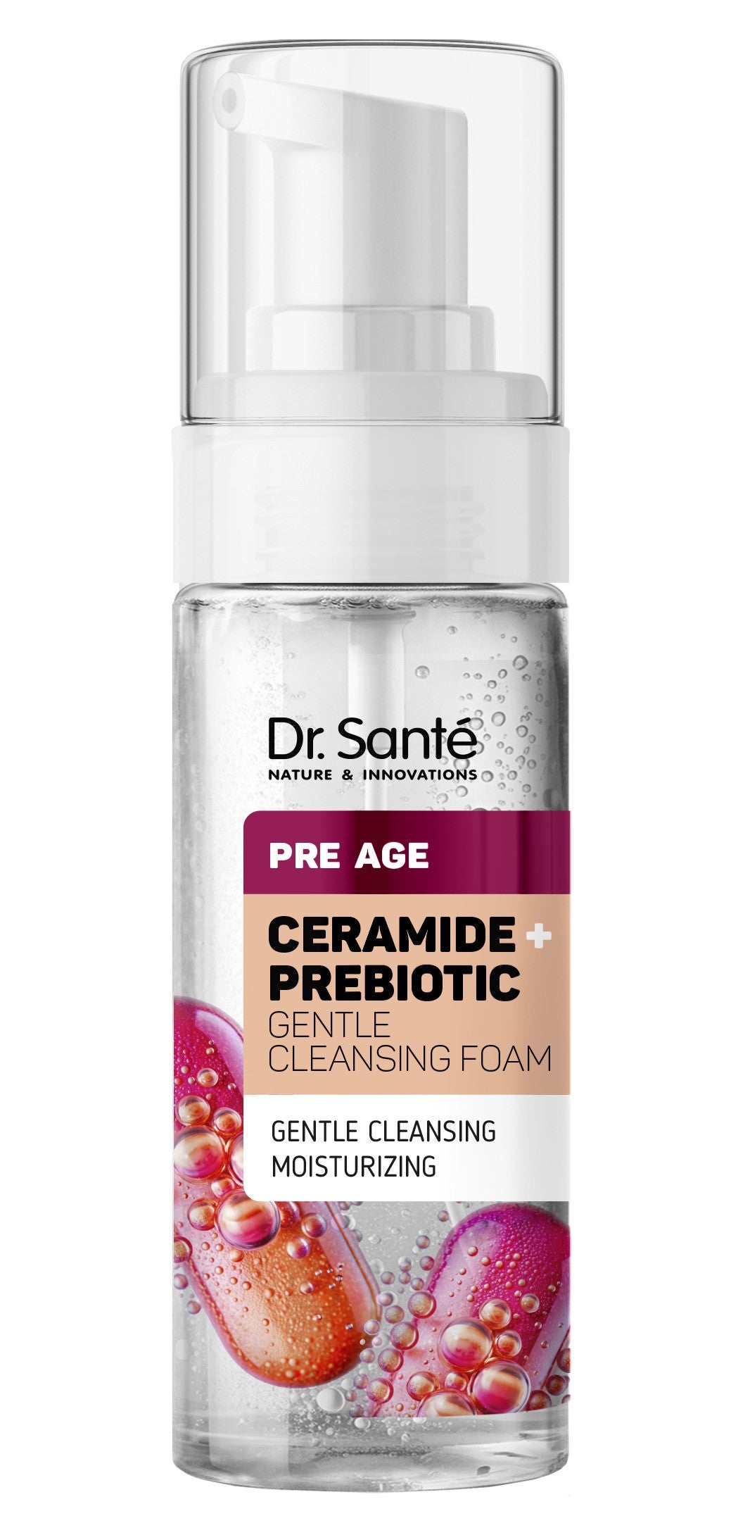 DR.SANTE Pre Age Gentle Cleansing Foam Ceramide + Prebiotic 150 ml | Vaistine1.lt | WestPharmacy.eu