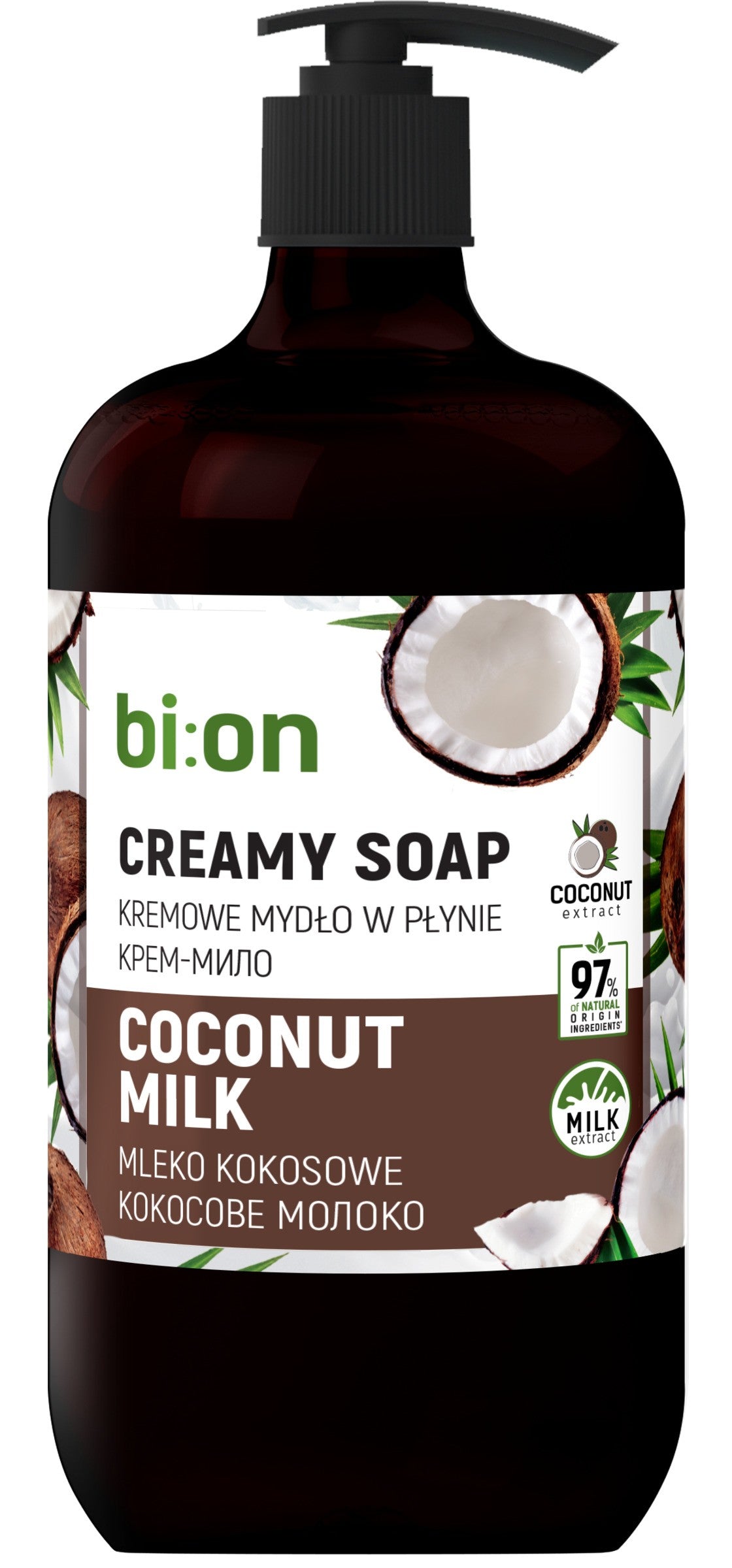 BIO NATURELL Cream liquid soap with pump Coconut 946 ml  - Vaistine1.lt | WestPharmacy.eu