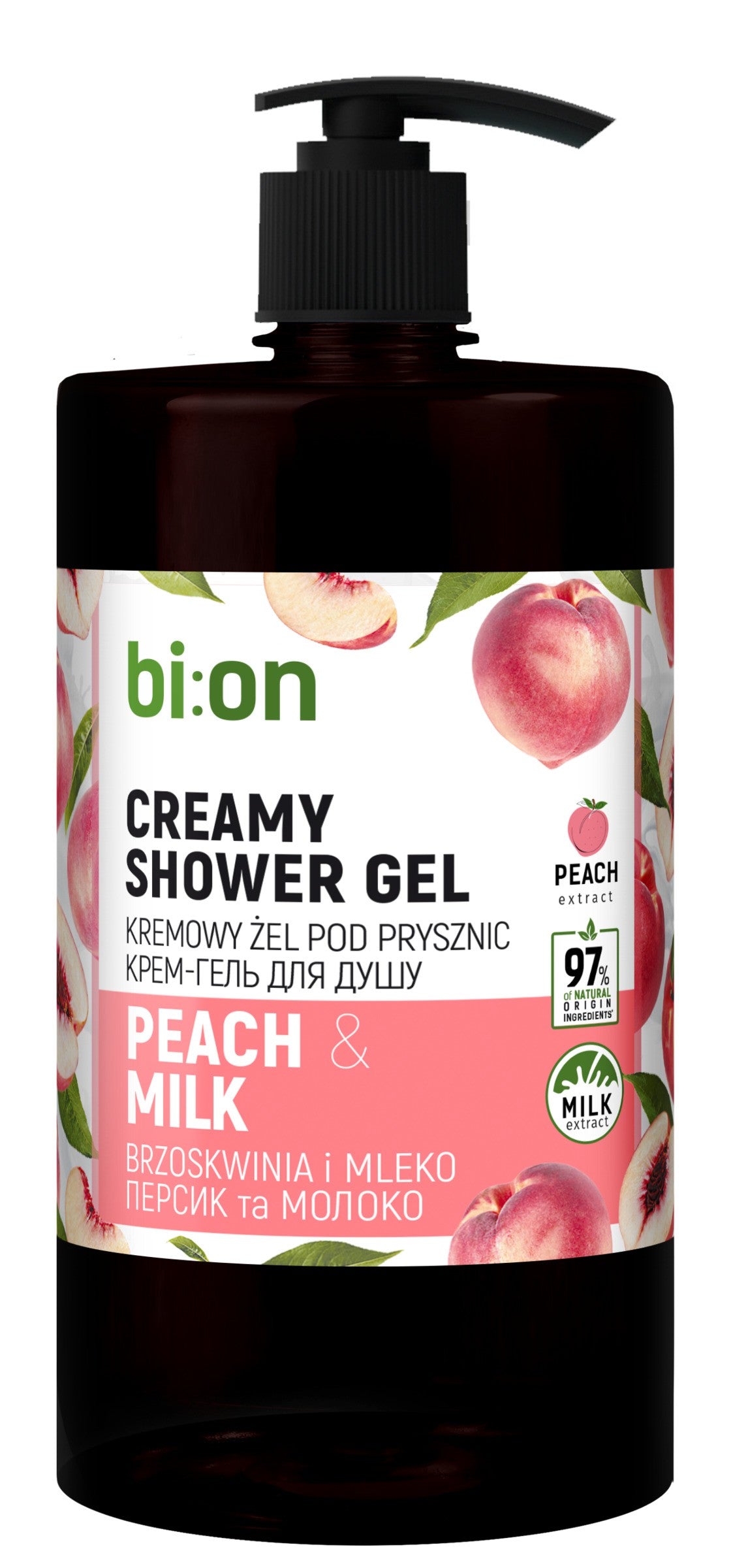 BIO NATURELL Creamy Peach and Milk Shower Gel 946m  - Vaistine1.lt | WestPharmacy.eu