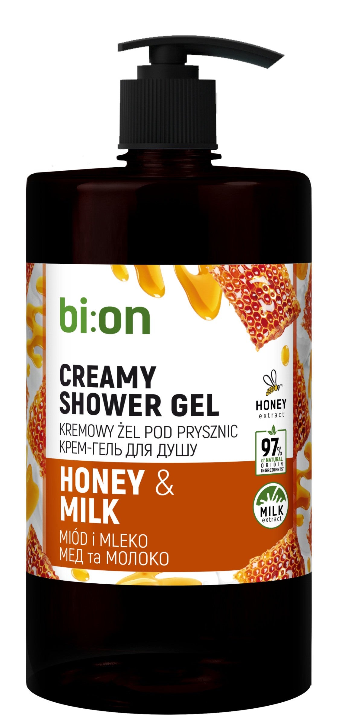 BIO NATURELL Honey and Milk Cream Shower Gel 946m  - Vaistine1.lt | WestPharmacy.eu