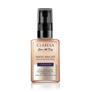 CLARESA Shine Bright Body Liquid Highlighter 50 ml.  - Vaistine1.lt | WestPharmacy.eu