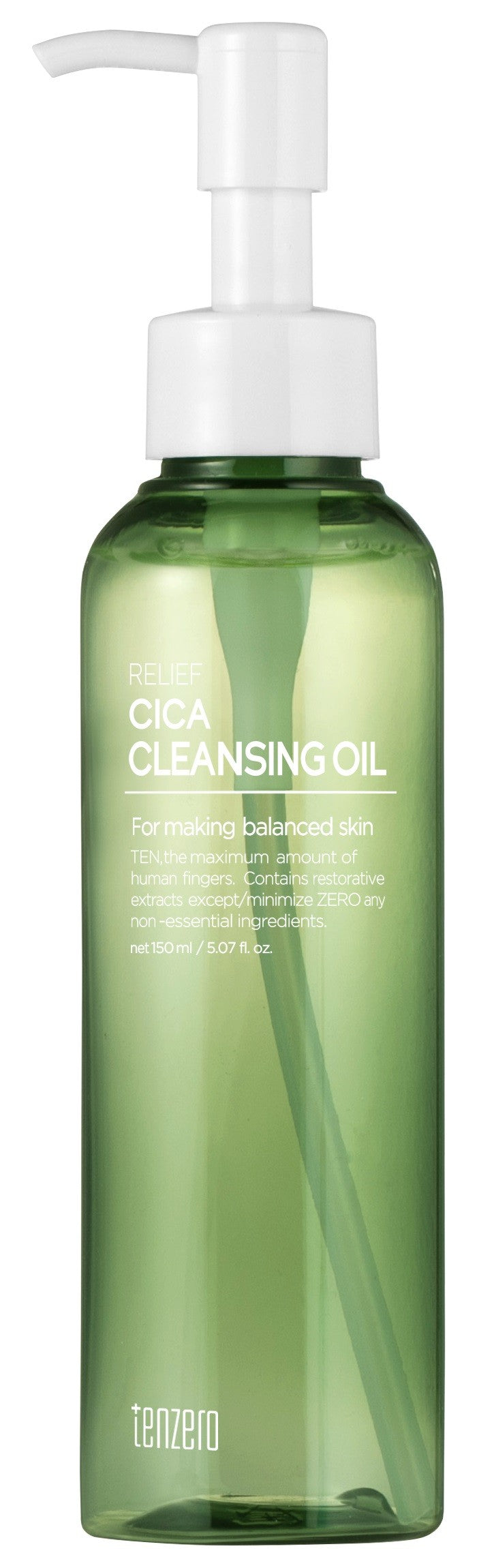 TENZERO CICA Soothing Makeup Remover Oil 150 ml | Vaistine1.lt | WestPharmacy.eu
