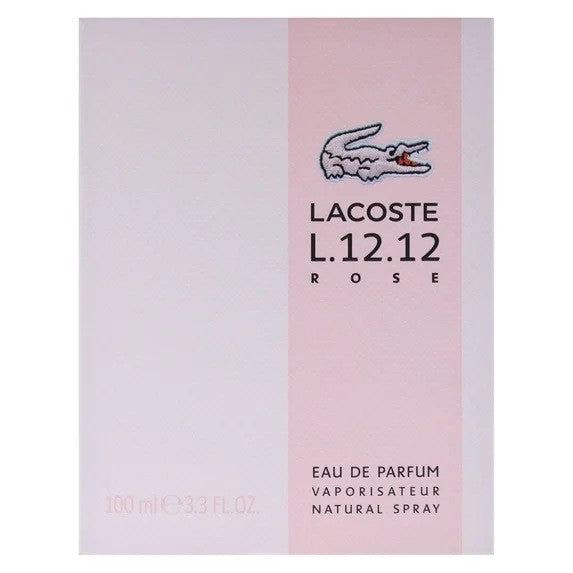 LACOSTE L.12.12 Rose Eau de Parfum Eau de Parfum for Women 100 ml | Vaistine1.lt | WestPharmacy.eu