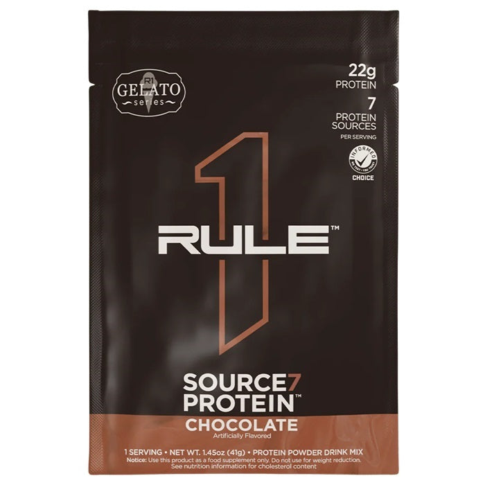 Source7 Protein, Chocolate Gelato - 41g (1 serving) - Rule One