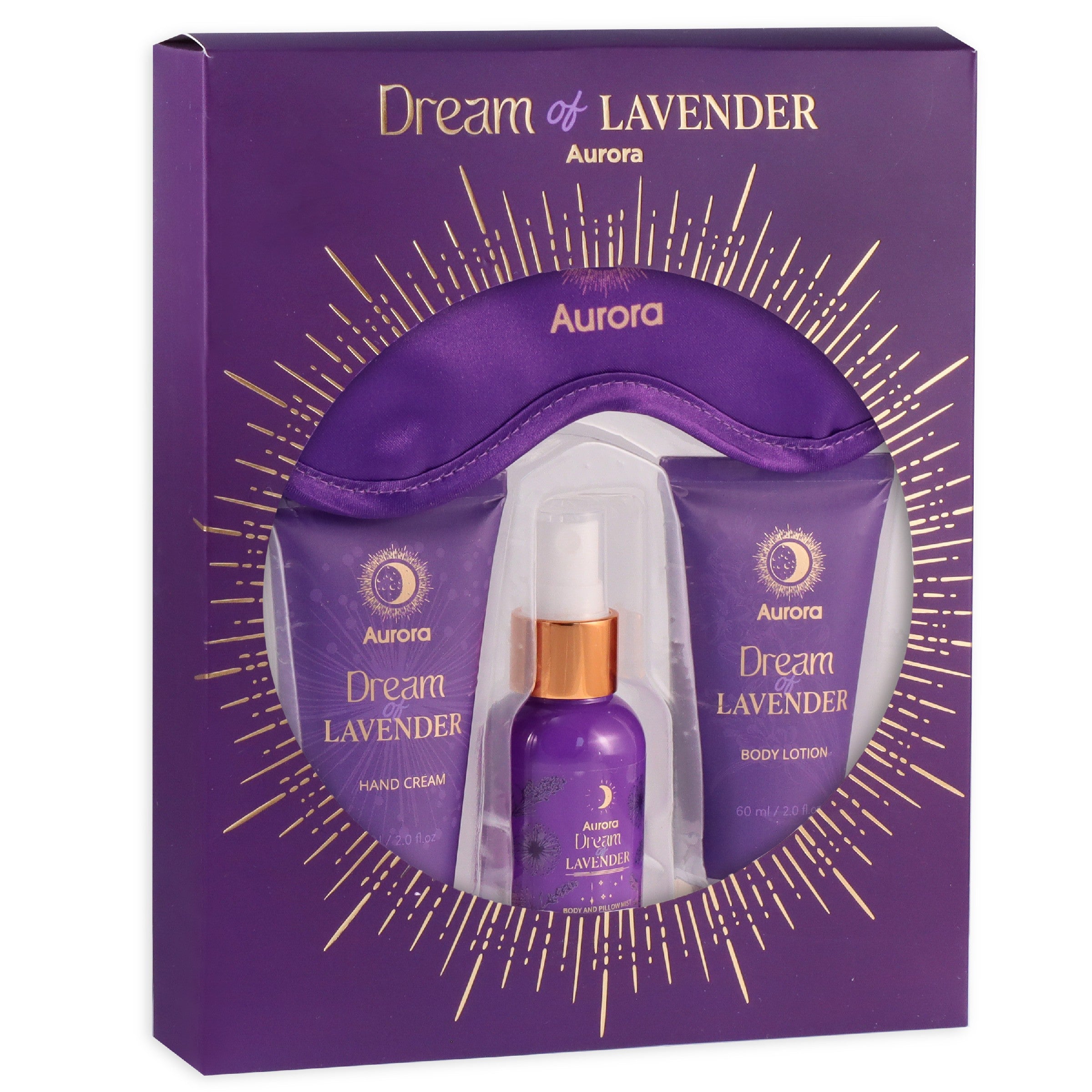 AURORA Dream of Lavender Box gift set for sleep - 4 products | Vaistine1.lt | WestPharmacy.eu