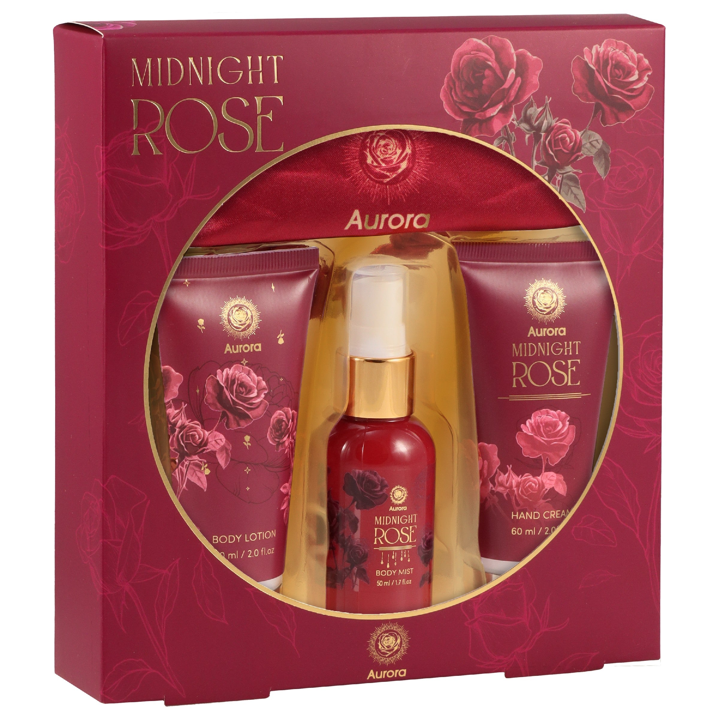 AURORA Midnight Rose Box Gift Set with Headband - 4 products | Vaistine1.lt | WestPharmacy.eu
