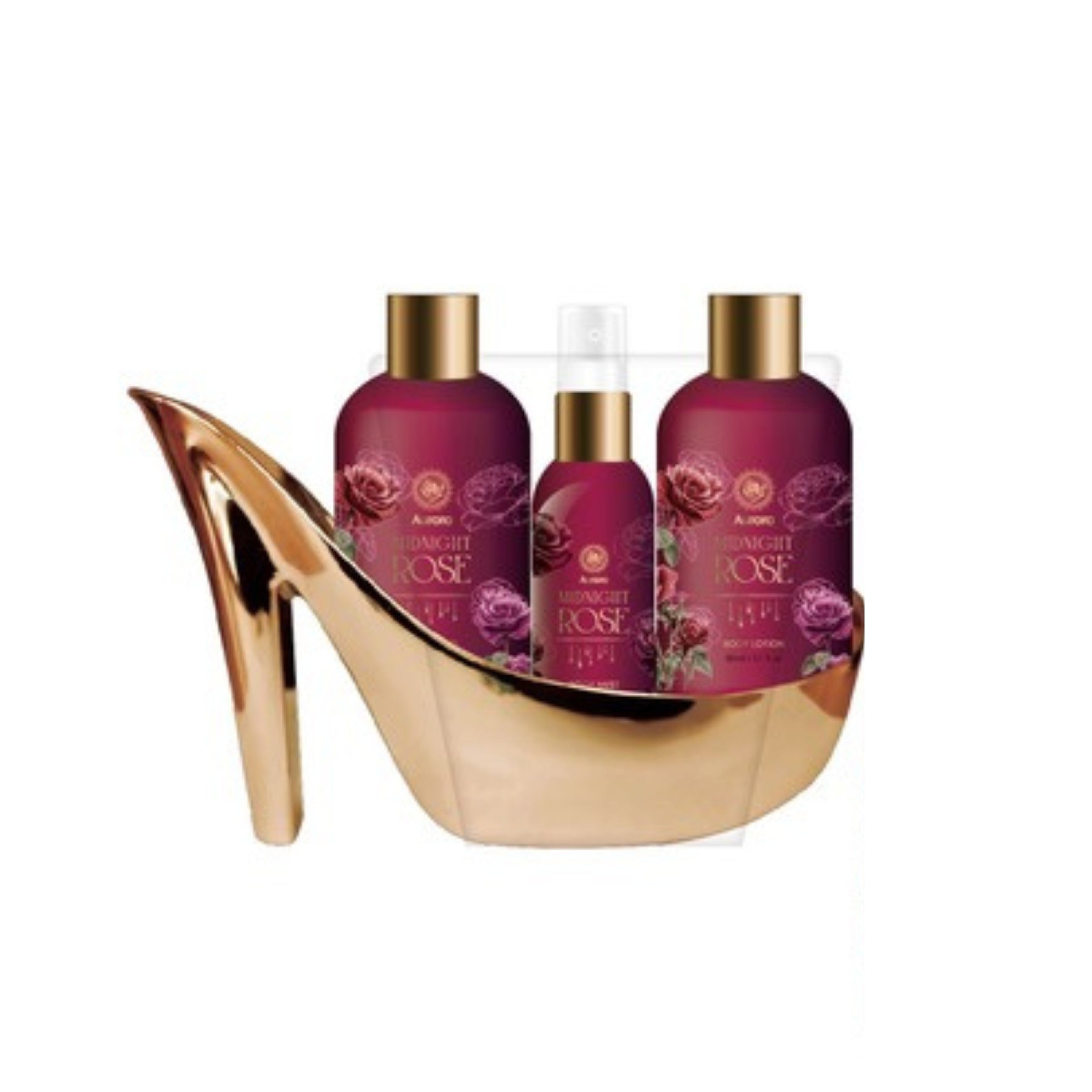 AURORA Midnight Rose Slipper Gift Set - 4 products | Vaistine1.lt | WestPharmacy.eu