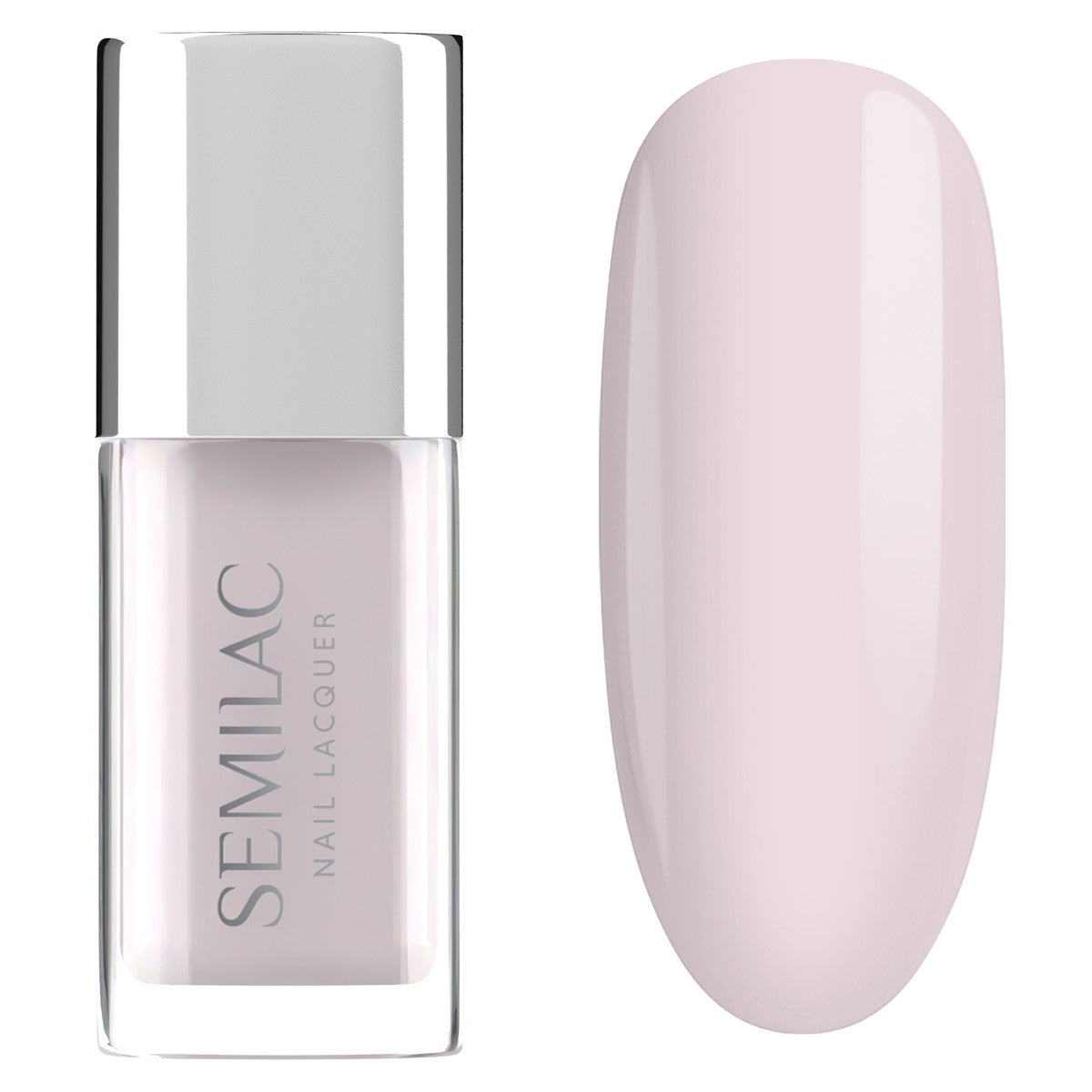 SEMILAC Classic Nail Polish 102 Sheer Milky Pink 9 ml | Vaistine1.lt | WestPharmacy.eu