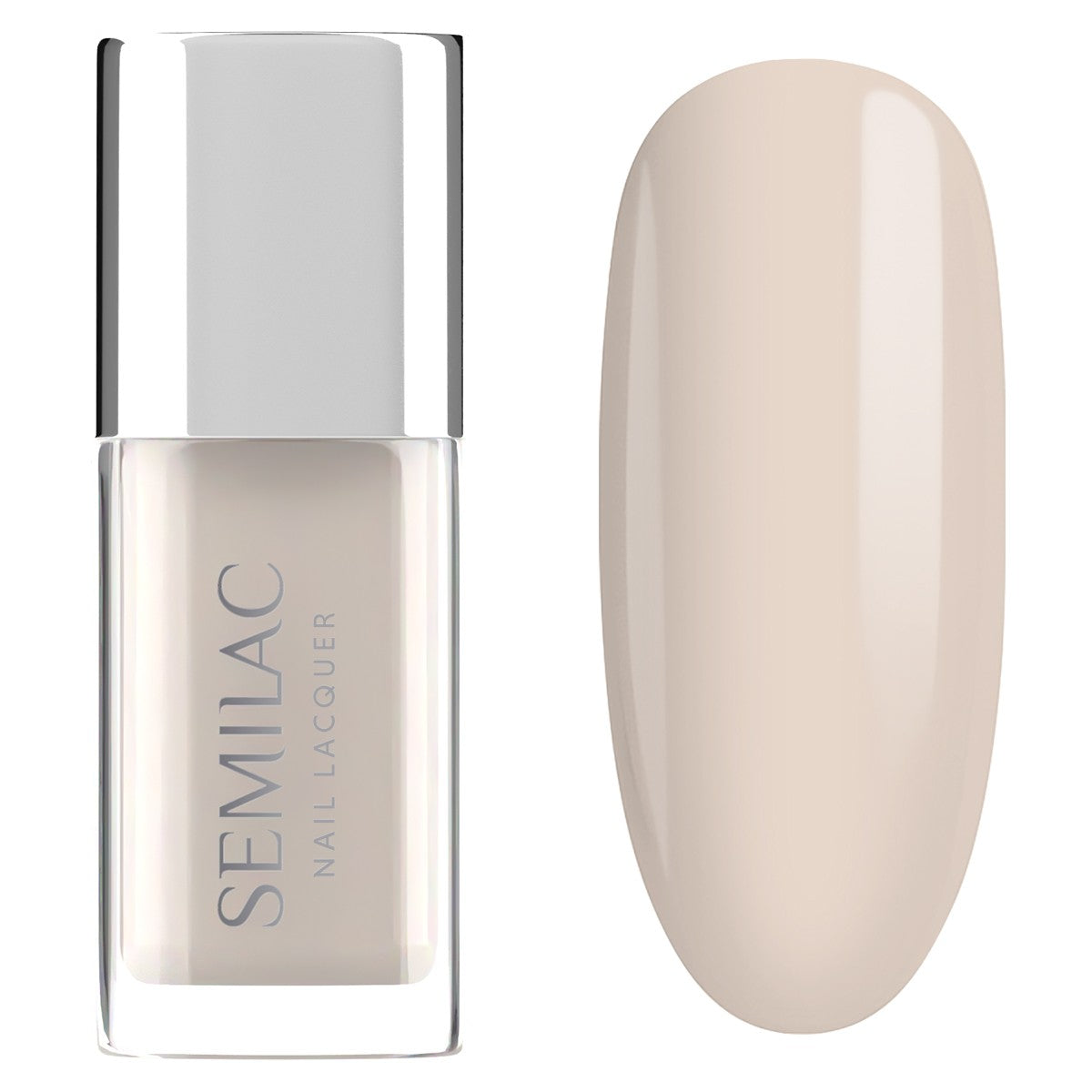 SEMILAC Classic Nail Polish 104 Cream Supreme 9 ml | Vaistine1.lt | WestPharmacy.eu