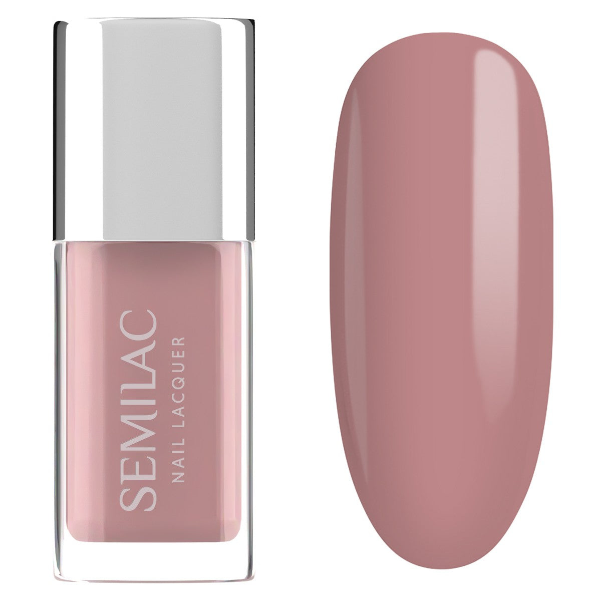 SEMILAC Classic Nail Polish 107 Classic Nude 9 ml | Vaistine1.lt | WestPharmacy.eu