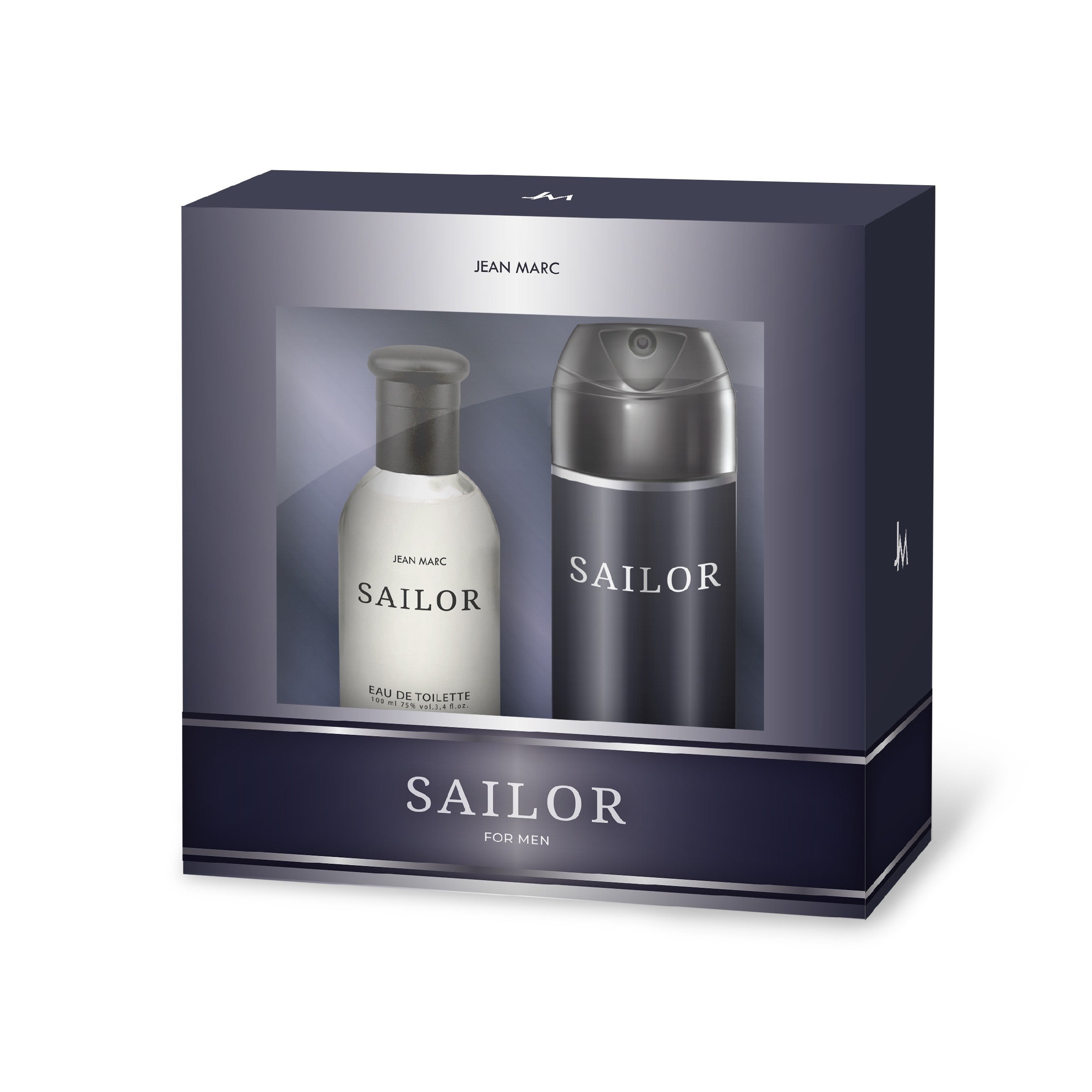 JEAN MARC Sailor Men's Gift Set (100 ml Eau de Toilette + 150 ml Spray Deodorant) | Vaistine1.lt | WestPharmacy.eu