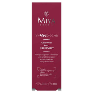 MIYA myAGEblocker Nourishing Regenerating Cream 50 ml | Vaistine1.lt | WestPharmacy.eu