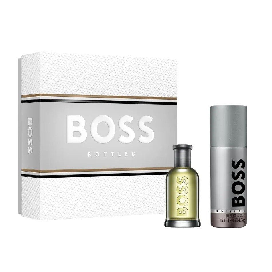HUGO BOSS Bottled Gift Set for Men (Eau de Toilette 50ml + Deodorant 150ml) | Vaistine1.lt | WestPharmacy.eu