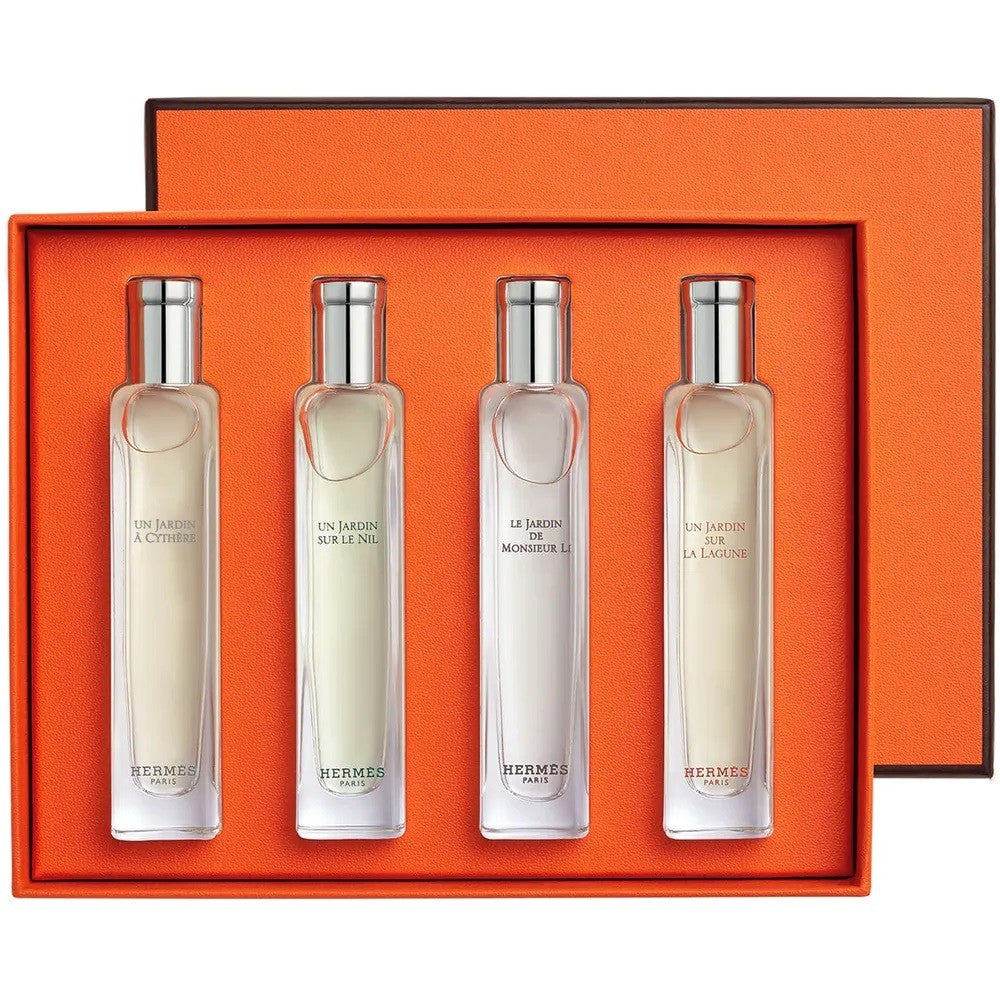 HERMES Jardin Collection Unisex Gift Set (Eau de Toilette 15ml x 4 pieces) | Vaistine1.lt | WestPharmacy.eu