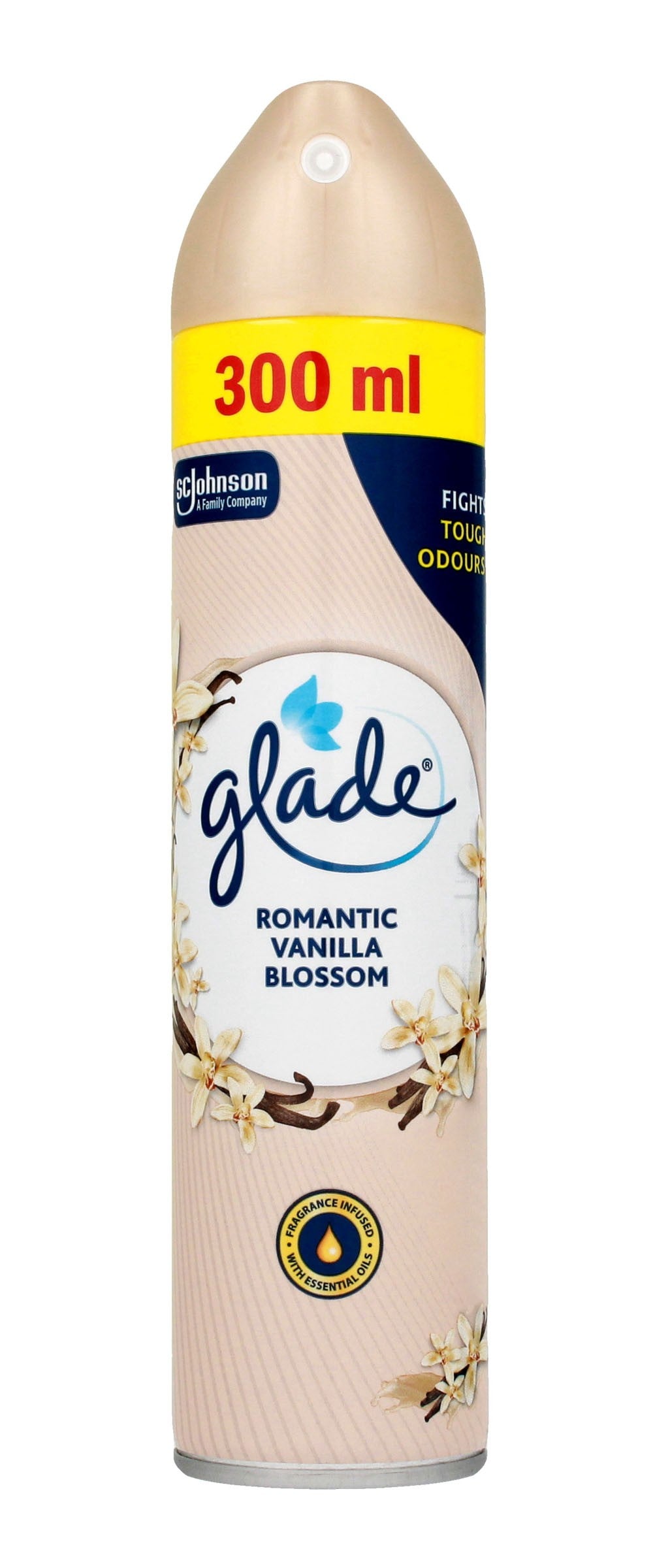 GLADE Vanilla Blossom oro gaiviklis purškiklis 300 ml | Vaistine1.lt | WestPharmacy.eu