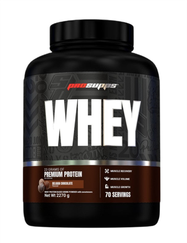 Whey, Belgian Chocolate - 2270g - ProSupps