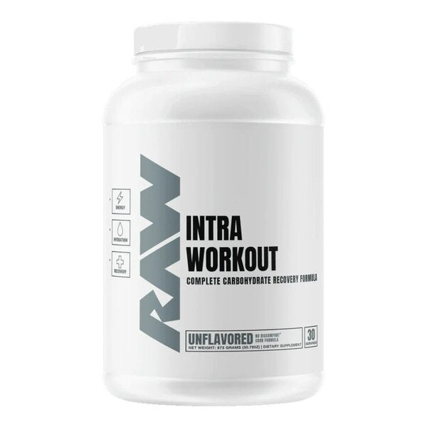 Intra Workout, Unflavored - 873g - Raw Nutrition