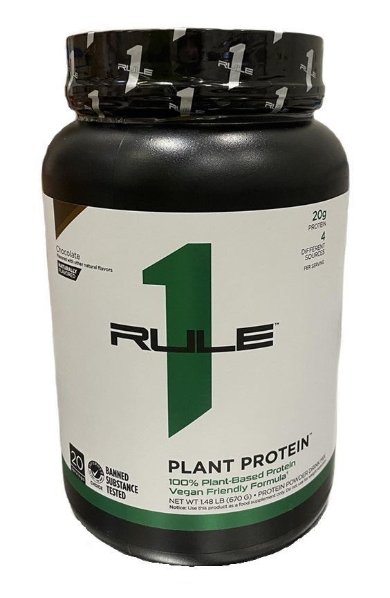 Plant Protein, Chocolate - 670g - Rule One