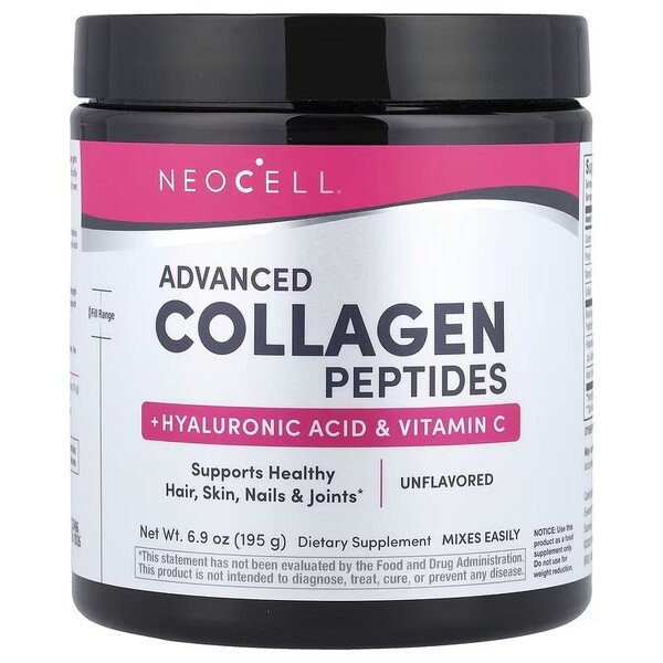Advanced Collagen Peptides with Vitamin C & Hyaluronic Acid - 195g - NeoCell