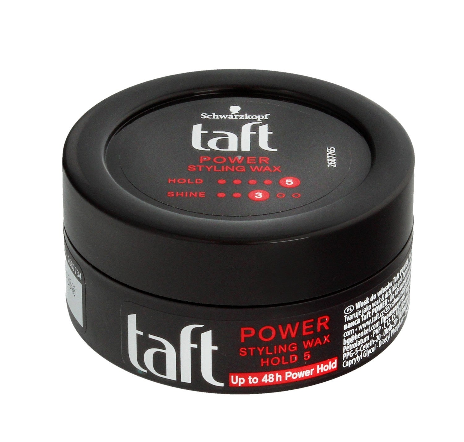 Schwarzkopf Taft Power Hair Wax 75ml | Vaistine1.lt