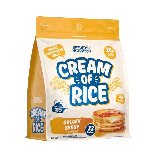 Cream of Rice, Golden Syrup - 1000g - Applied Nutrition