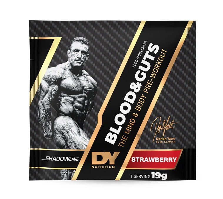 Blood and Guts, Strawberry - 19g (1 serving) - Dorian Yates