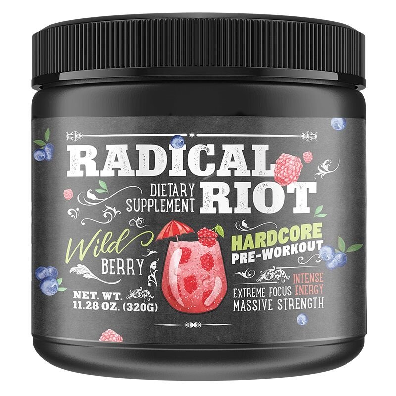Radical Riot, Wild Berry - 340g - American Supps