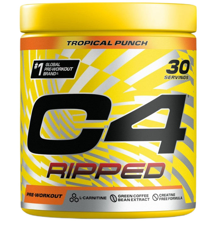 C4 Ripped, Tropical Punch - 189g - Cellucor