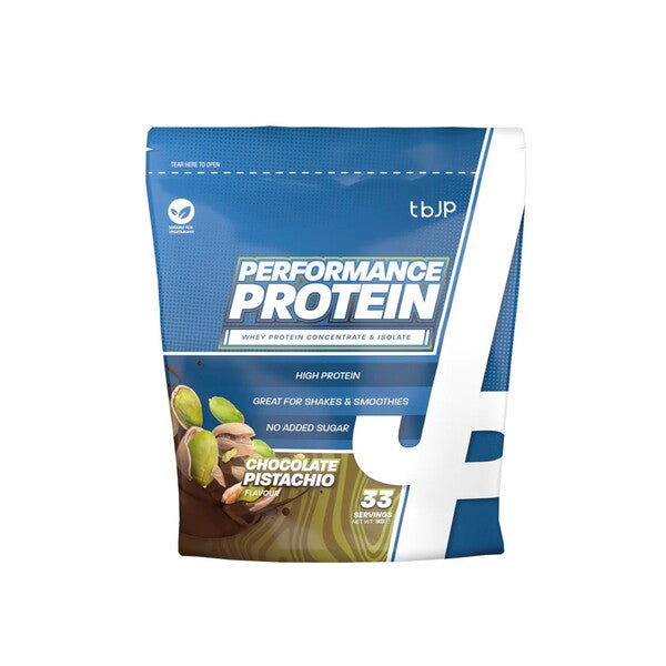 Performance Protein, Chocolate Pistachio - 1000g - Trained by JP