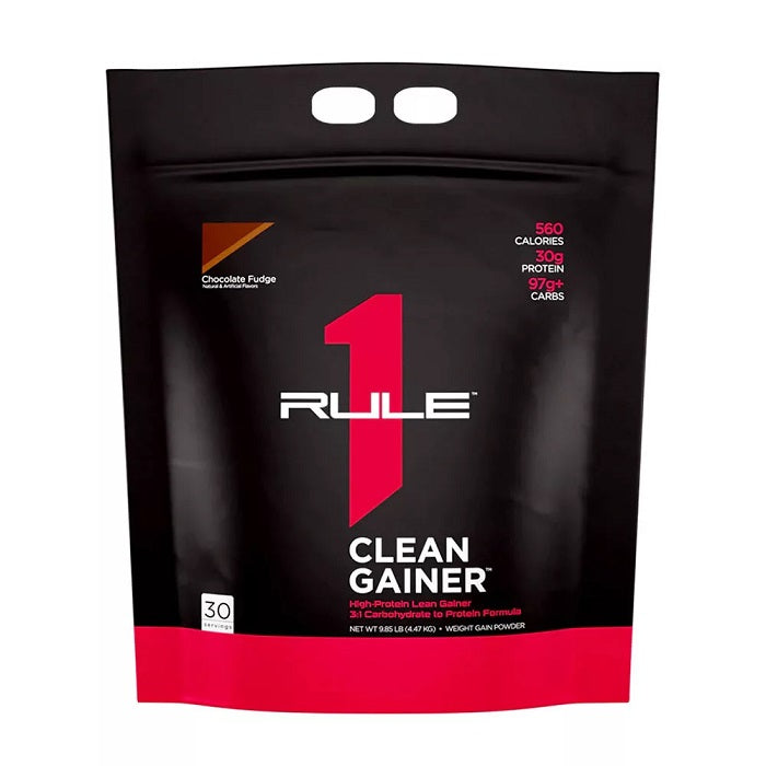 R1 Clean Gainer, Chocolate Fudge - 4470g - Rule One
