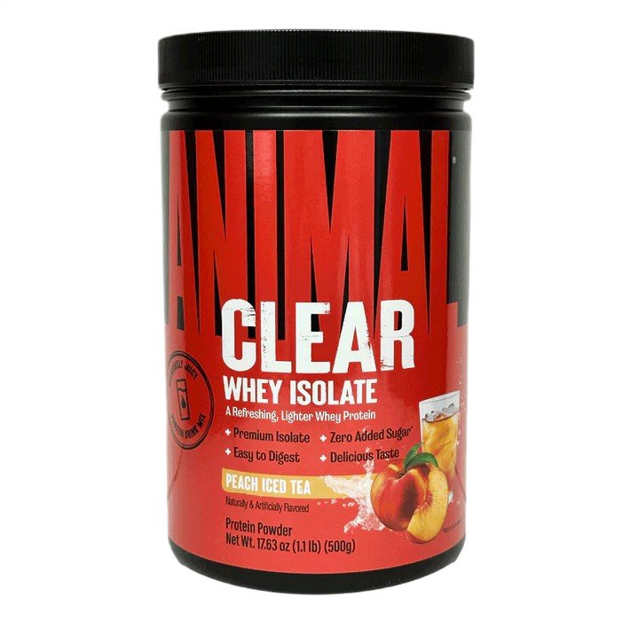 Animal Clear Whey Isolate, Peach Iced Tea - 500g - Animal