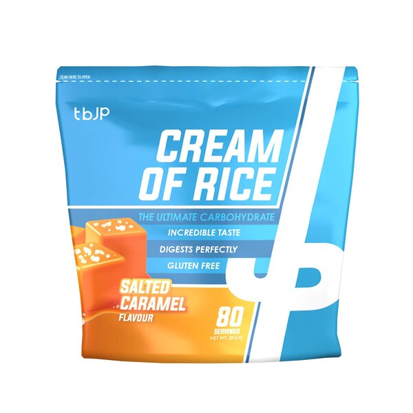 Cream of Rice, Salted Caramel - 2000g - Trained by JP