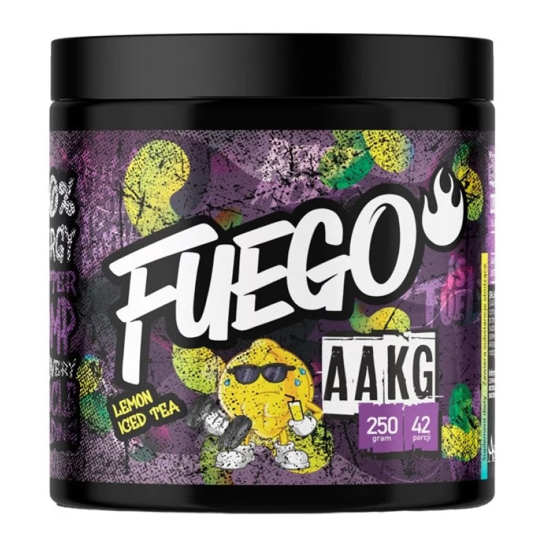 AAKG, Lemon Iced Tea - 250g - Fuego