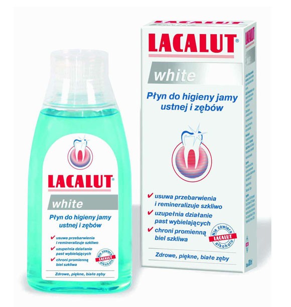 Lacalut Mouthwash White 300ml | Vaistine1.lt