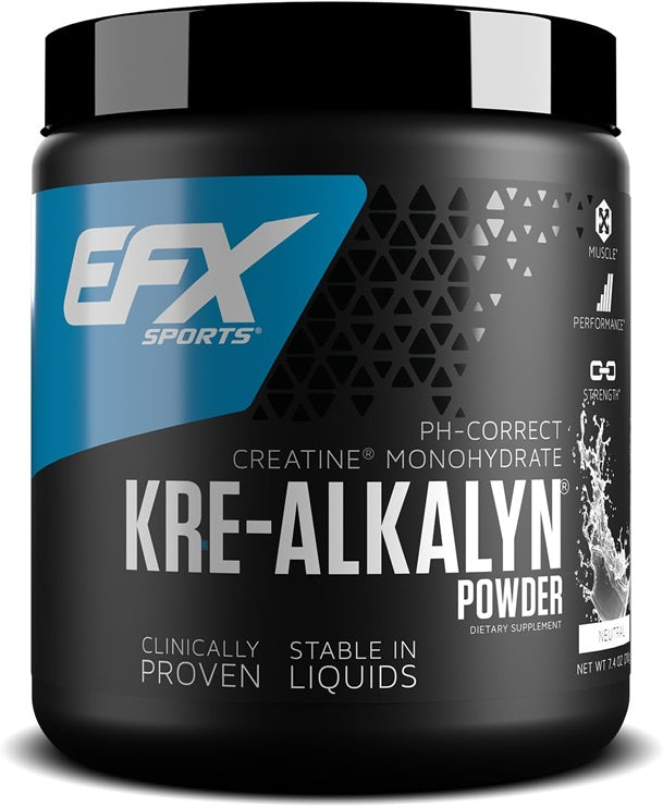 Kre-Alkalyn Powder, Unflavored - 210g - EFX Sports
