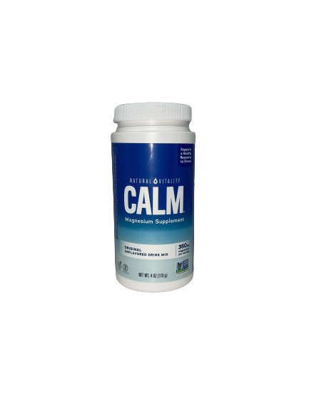 Calm Magnesium Powder, Unflavoured - 113g - Natural Vitality