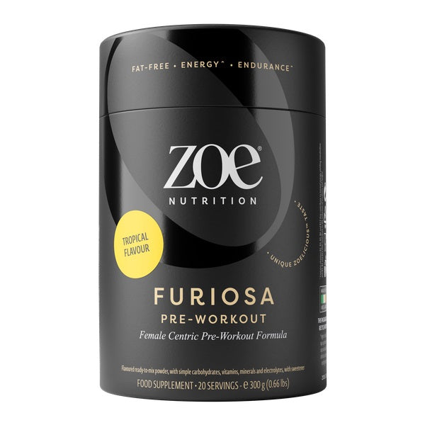 Furiosa Pre-Workout, Tropical - 300g - ZOE Nutrition