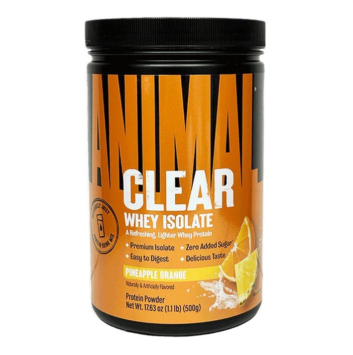 Animal Clear Whey Isolate, Pineapple Orange - 500g - Animal