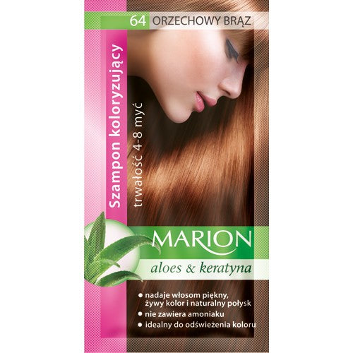 Marion coloring shampoo 4-8 washes no. 64 hazelnut brown | Vaistine1.lt