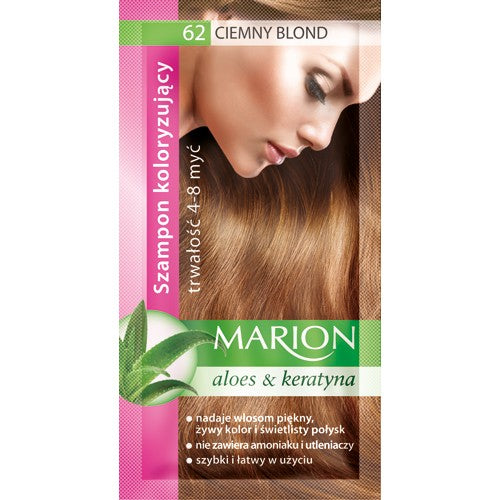 Marion coloring shampoo 4-8 washes no. 62 dark blonde | Vaistine1.lt