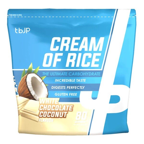 Cream of Rice, White Chocolate Coconut - 2000g - Trained by JP