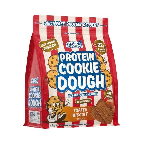 Protein Cookie Dough Dessert, Toffee Biscuit - 1000g - Applied Nutrition