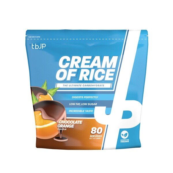Cream of Rice, Chocolate Orange - 2000g - Trained by JP