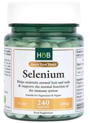 Selenium, 200mcg - 240 tablets - Holland & Barrett