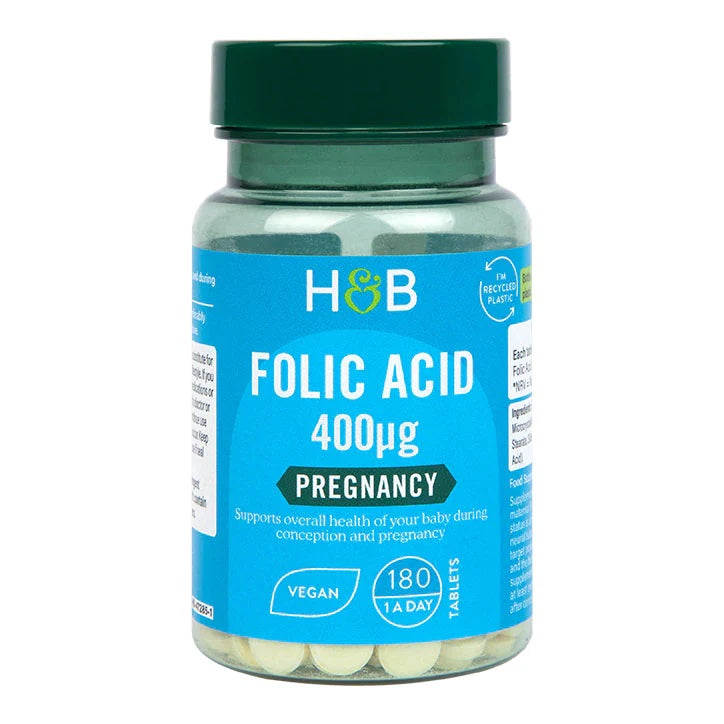 Folic Acid, 400mcg - 180 tablets - Holland & Barrett | Vaistine1.lt | WestPharmacy.eu