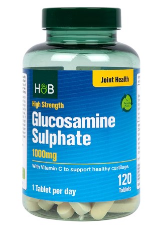 Glucosamine Sulphate, 1000mg - 120 tablets - Holland & Barrett | Vaistine1.lt | WestPharmacy.eu
