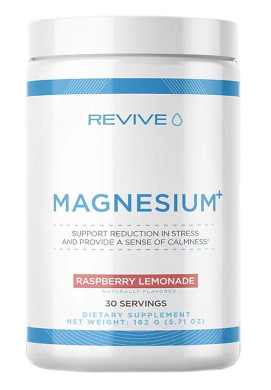 Magnesium+, Raspberry Lemonade - 162g - Revive