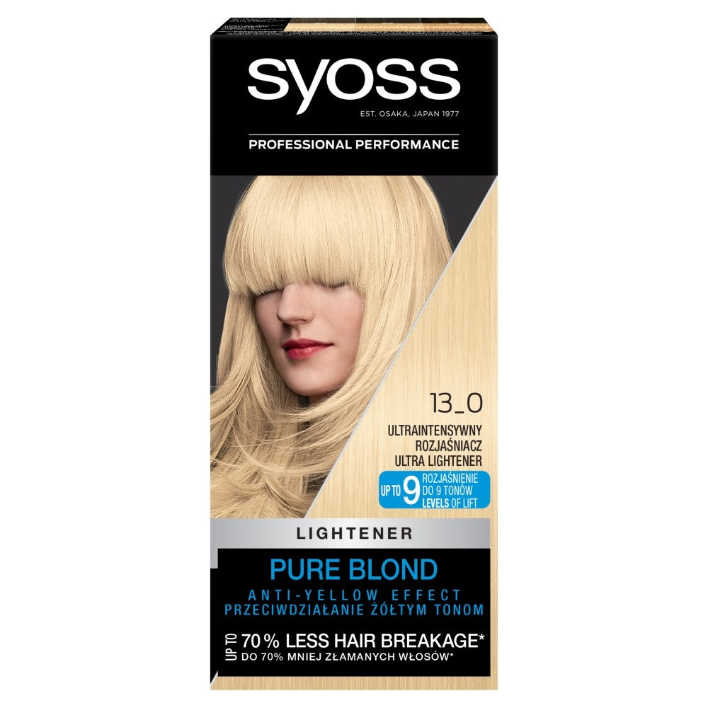 Schwarzkopf Syoss Hair Color 13-0 ultra-intensive lightener 1op. | Vaistine1.lt