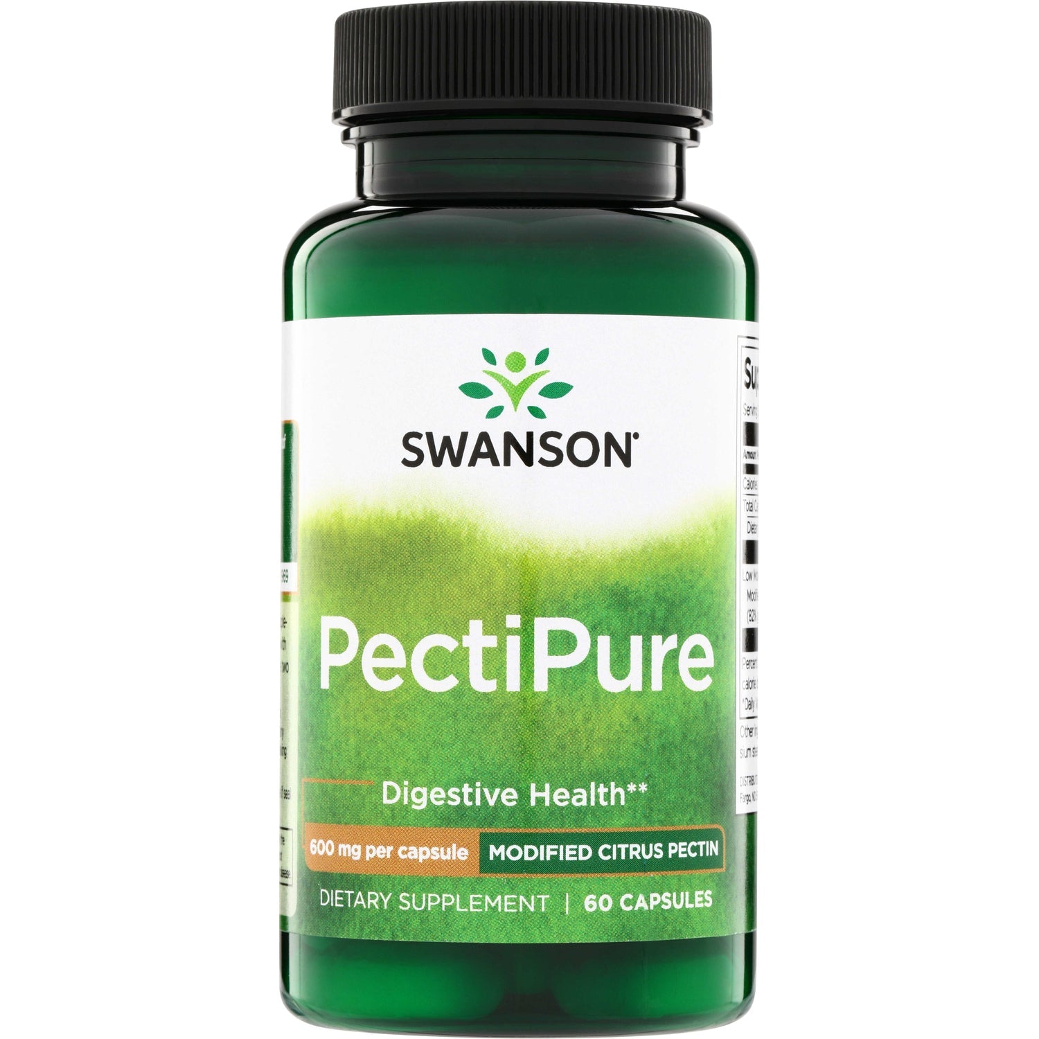 PectiPure Modified Citrus Pectin - 600mg - 60 CAPS - Swanson